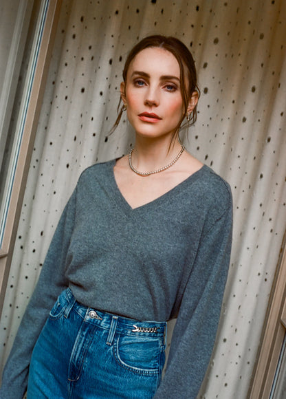 The Ryann Sweater Heather Grey