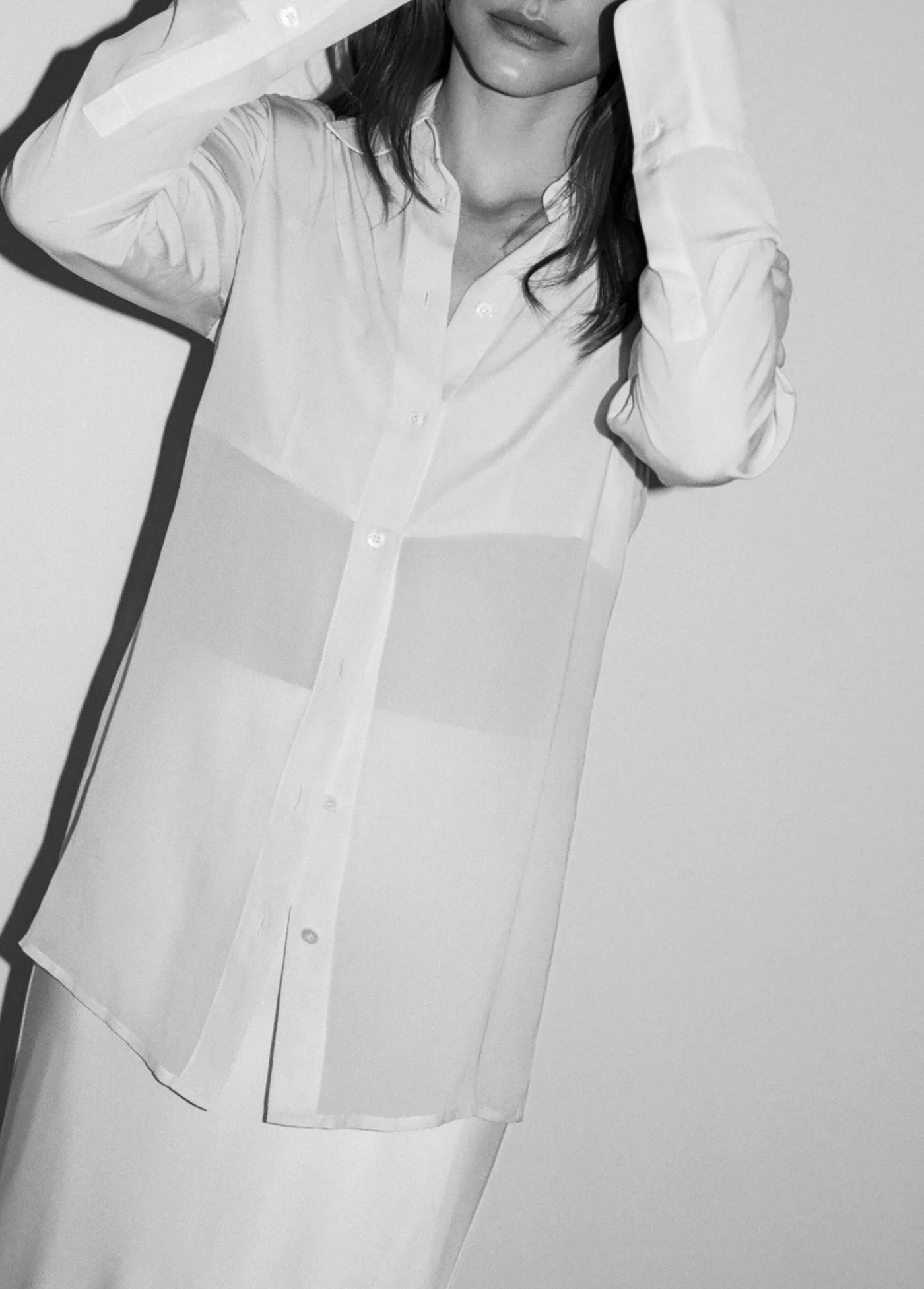 The Sheer Sophistication Top Ivory