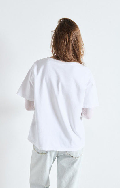 Women's T-Shirt Fizvalley White