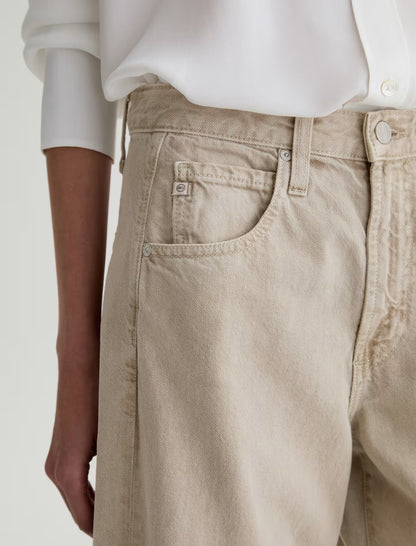 Hattie Crop Sulphur Light Taupe