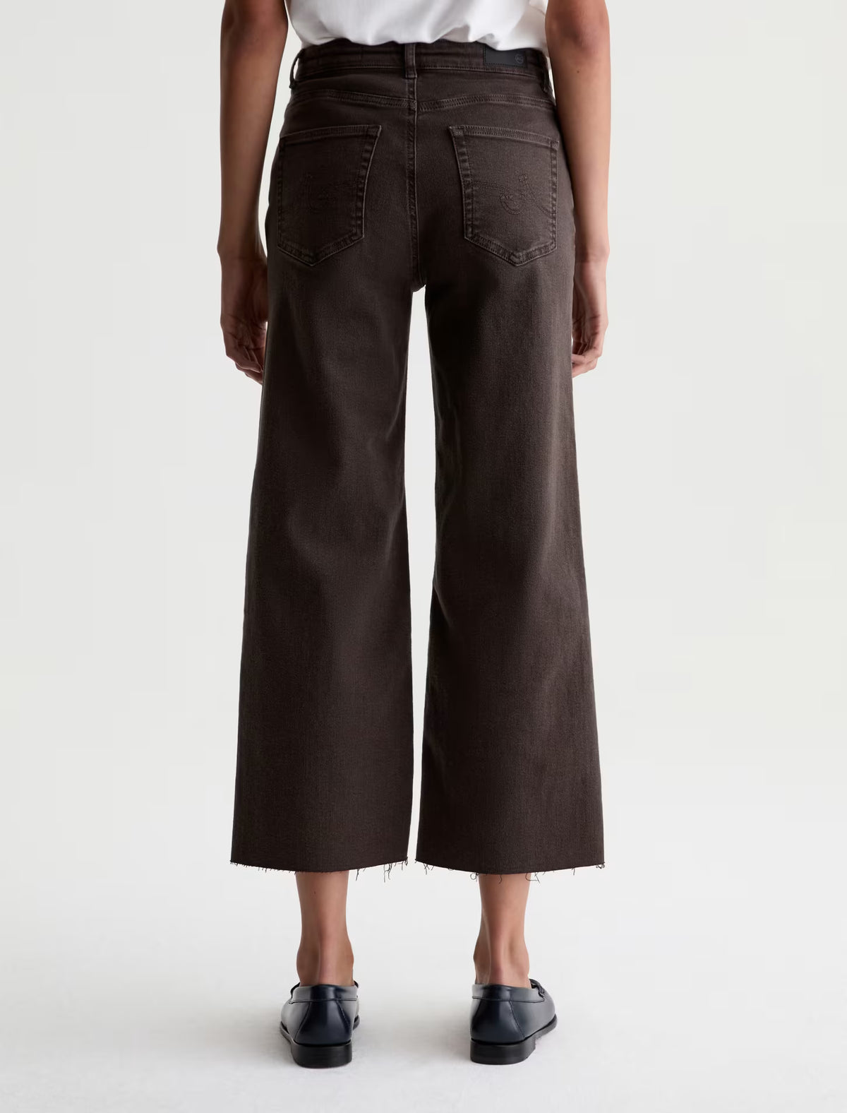 Saige Wide Leg Crop Sulfur Burnt Umber