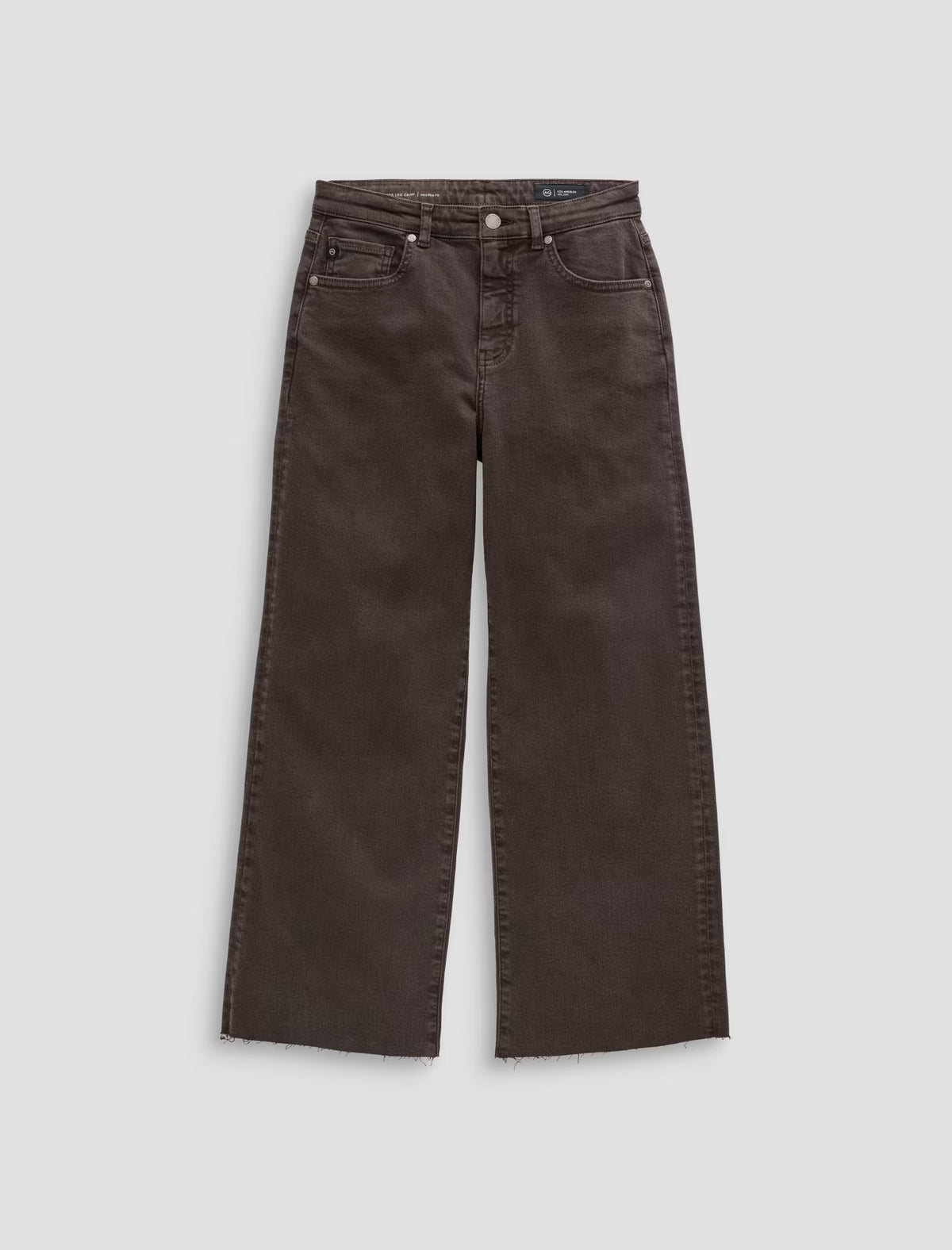 Saige Wide Leg Crop Sulfur Burnt Umber