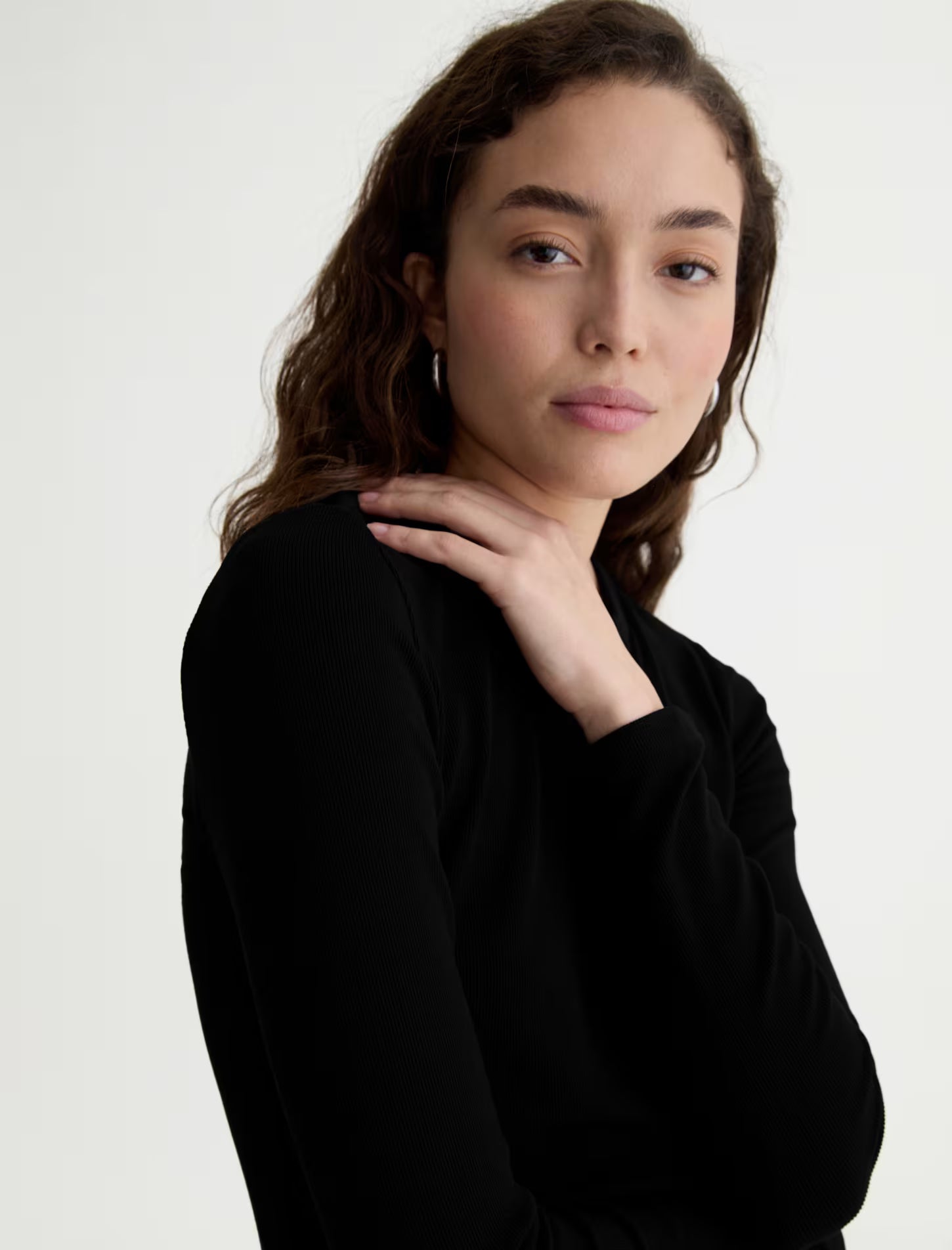Julia Long Sleeve Super Black