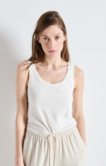 Women's Tank Top Gamipy White