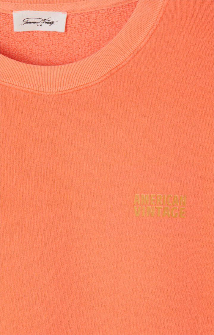 Womens Sweatshirt Izubrird- Fluroscent Orange