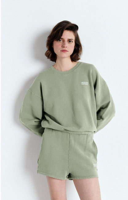 Women's Sweatshirt Izubird Vintage Clay
