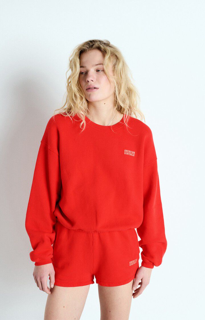 Women's Sweatshirt Izubird Vintage Strawberry