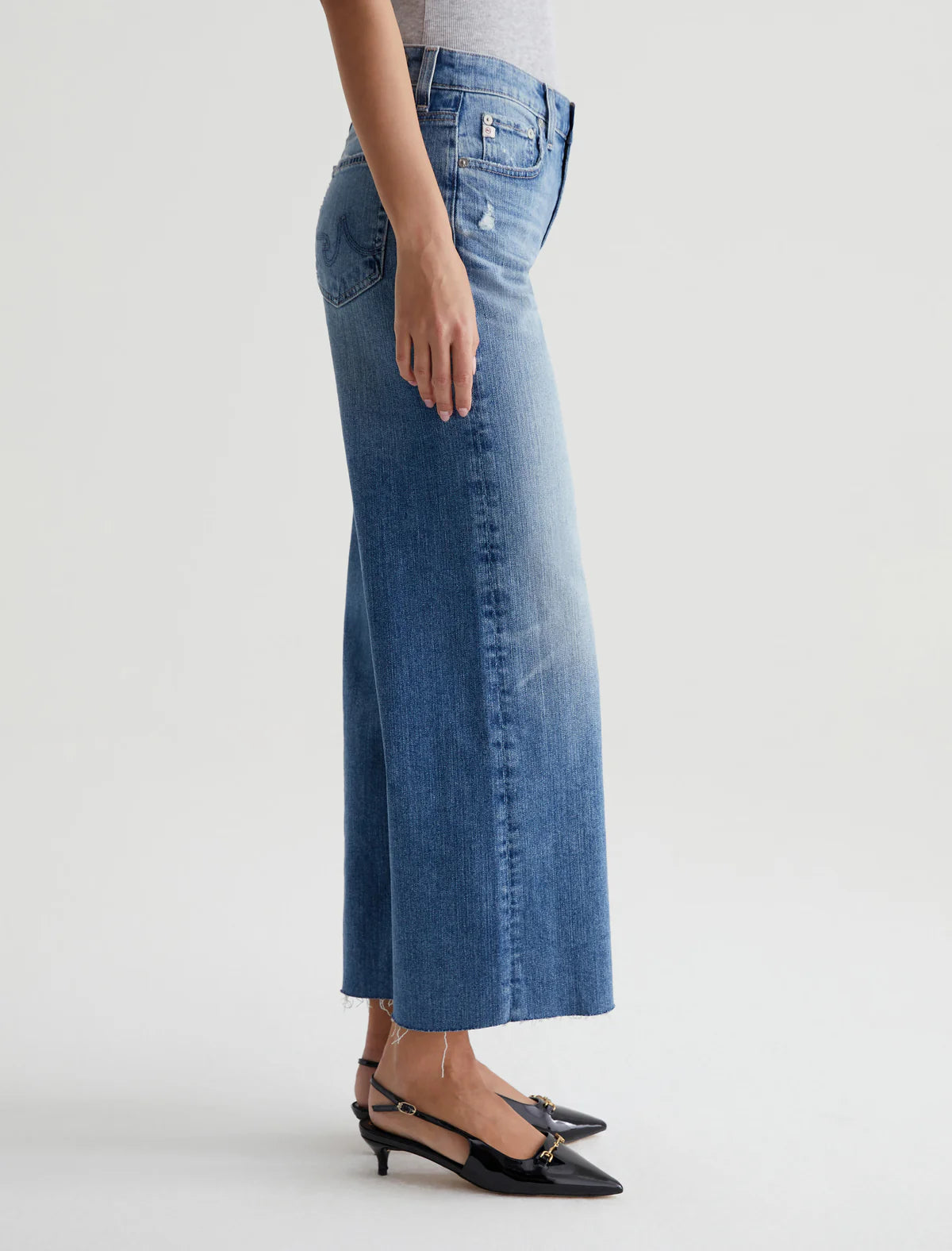 Saige Wide Leg Crop - 17 YR Wilshire