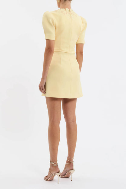 The Lulu Short Sleeve Mini Dress