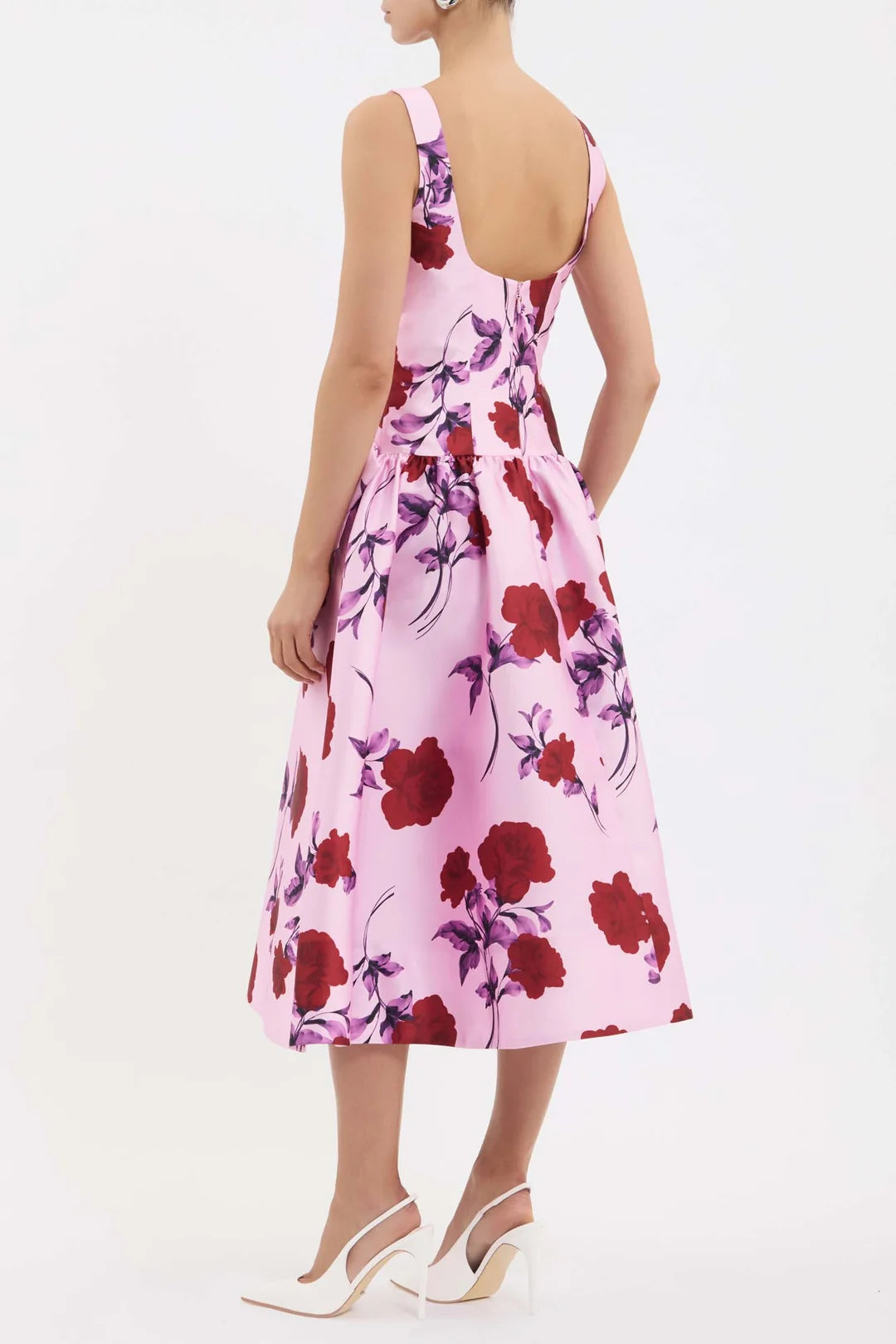 Melora Midi Dress Lilac Rose