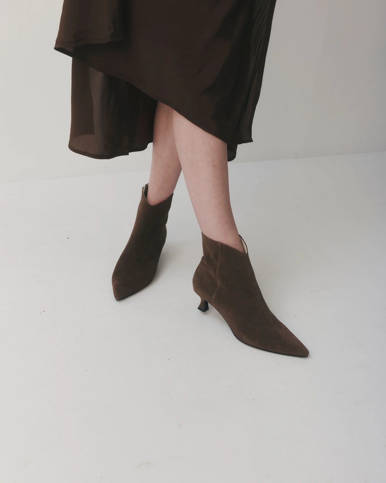 Obsidian Boot Cocoa Suede