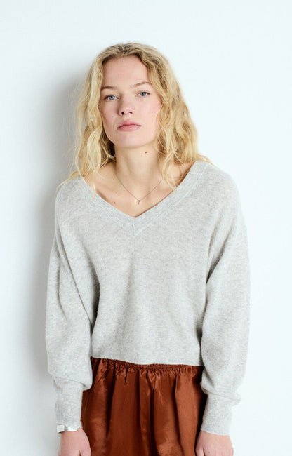 Women's Jumper Raxow Heather Grey