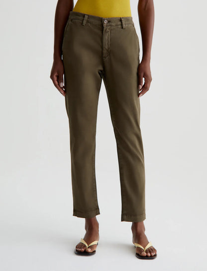 Caden Tailored Trouser - Sulfur Shady Moss