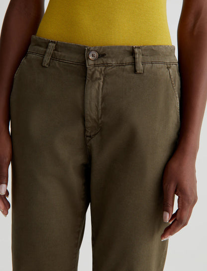 Caden Tailored Trouser - Sulfur Shady Moss