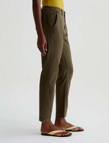 Caden Tailored Trouser - Sulfur Shady Moss