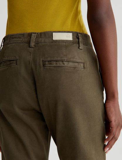 Caden Tailored Trouser - Sulfur Shady Moss