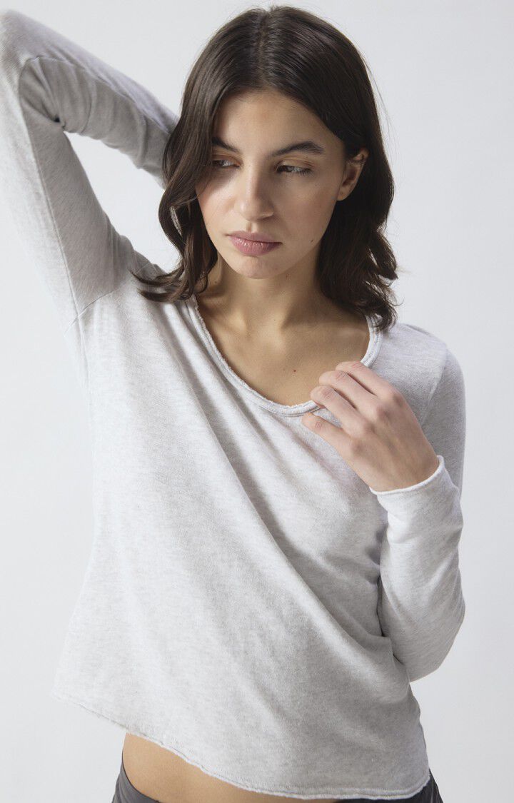 Womens L/S T-Shirt Sonoma Arctic Melange