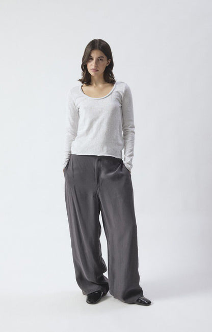 Womens L/S T-Shirt Sonoma Arctic Melange
