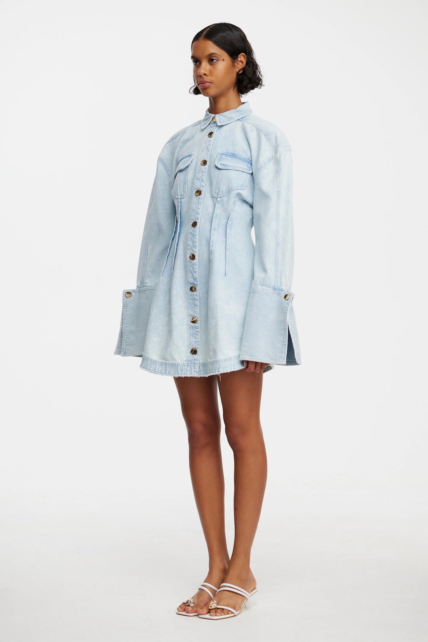 Dales Mini Dress - Ice Blue