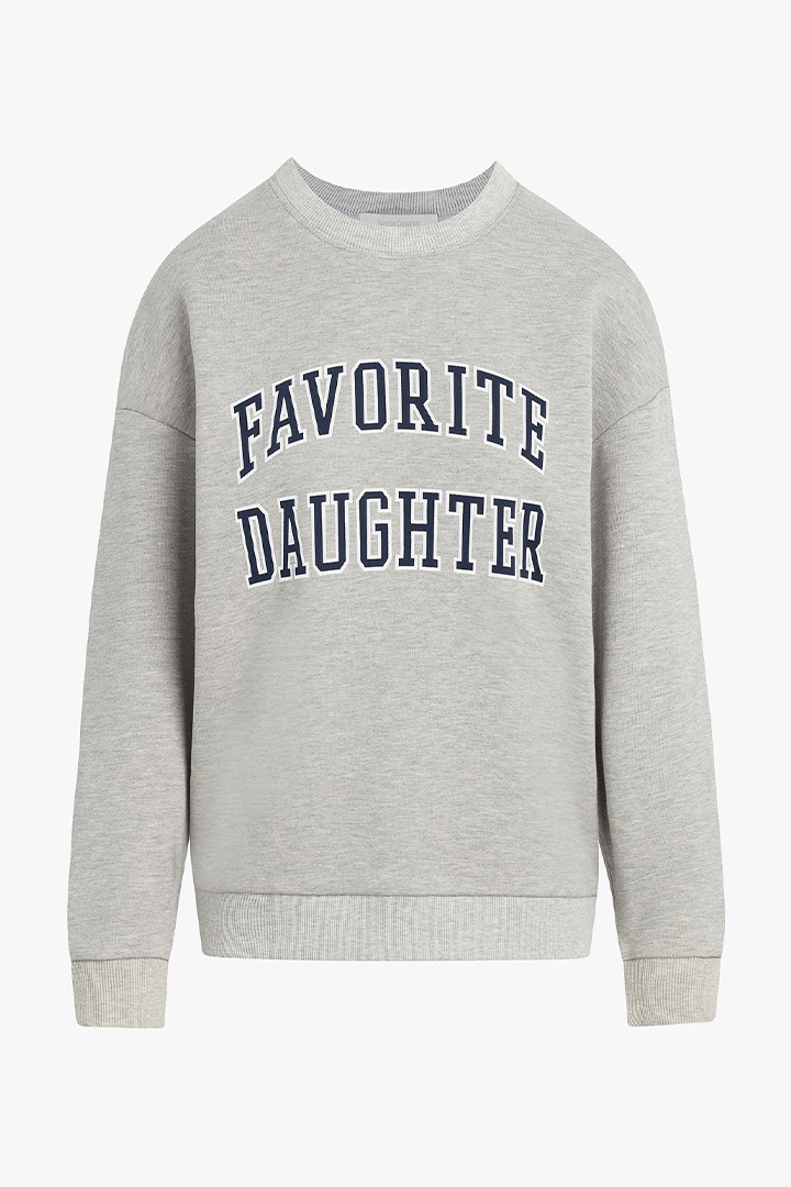 The Collegiate Sweatshirt Heather Grey