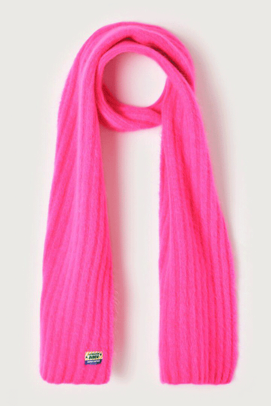 UNISEX'S SCARF VITOW -  NEON PINK MELANGE