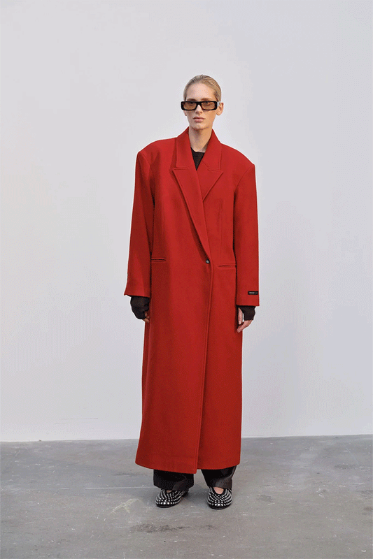 Drew Coat - Red