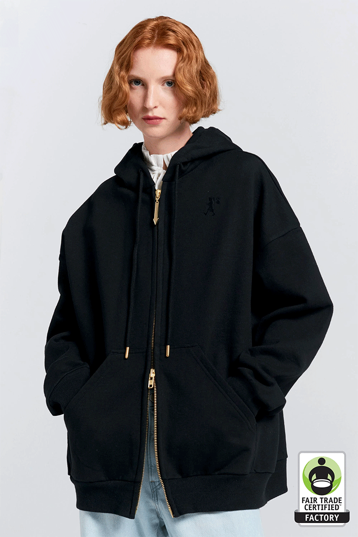 Oversized Hoodie Black