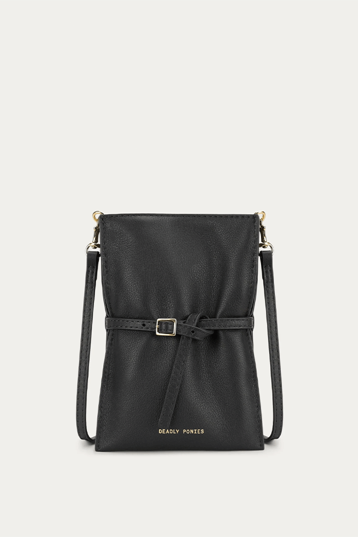 Penny Phone Pouch Black