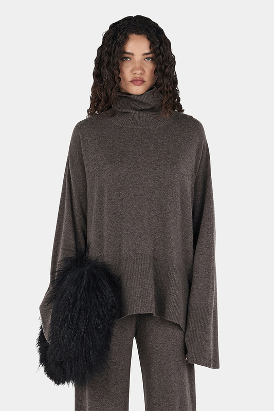 Bay Cashmere Sweater Charcoal