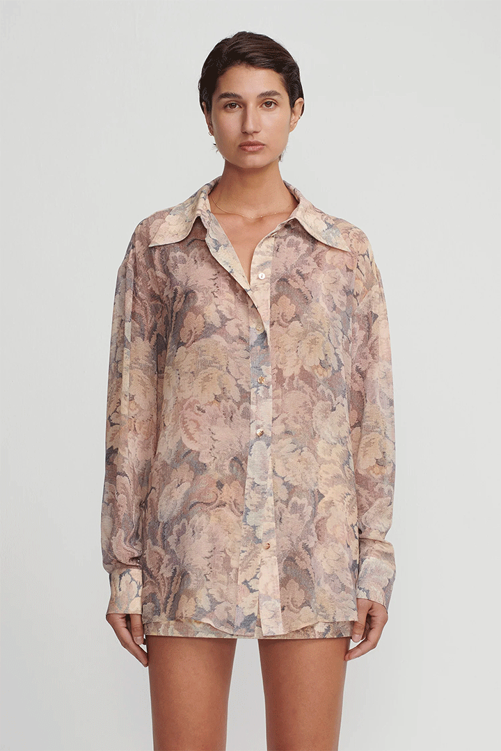 Jude Shirt Antique Floral