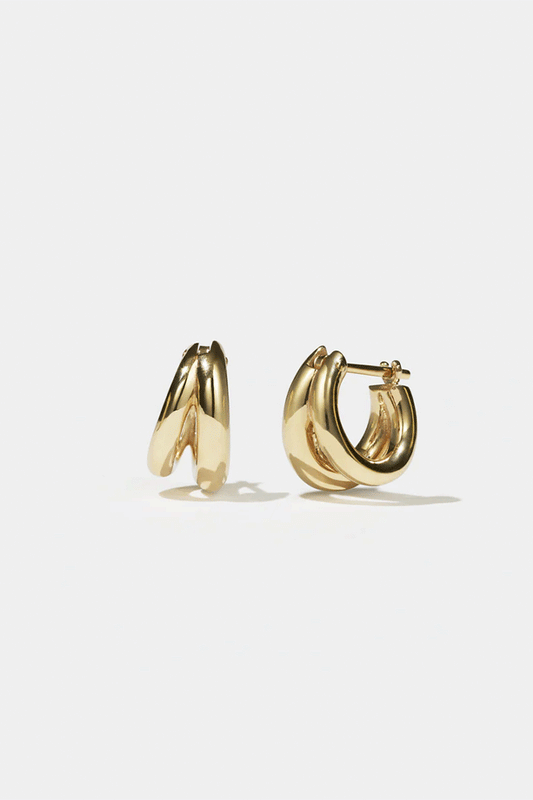 Coco Hoops Gold Plated - Small
