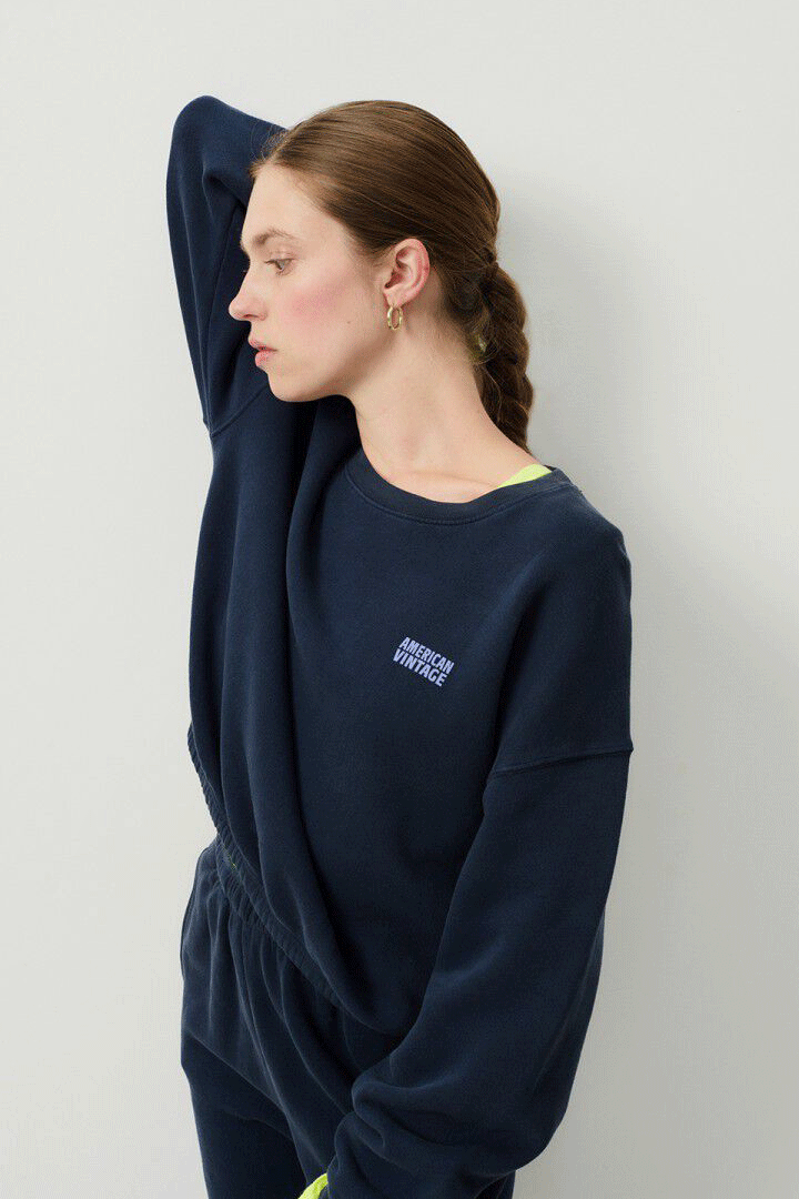 Women's Sweatshirt Izubird - Navy