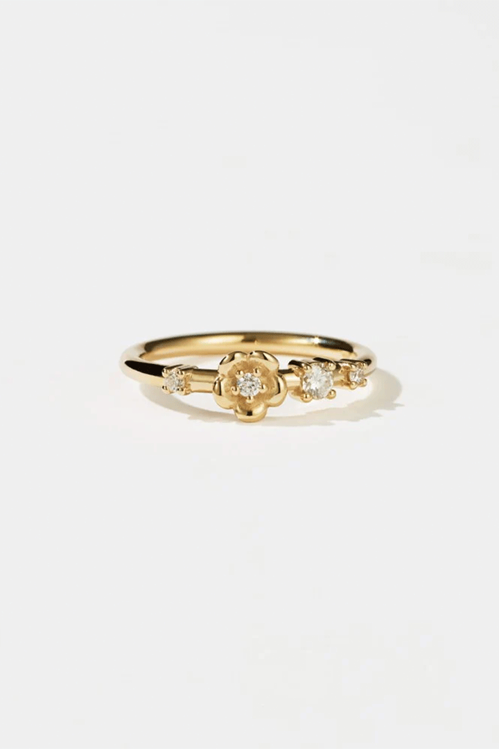 Posie Band 9ct Solid Gold