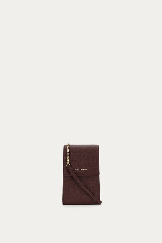 Poucheroo Phone Wallet Dark Cherry