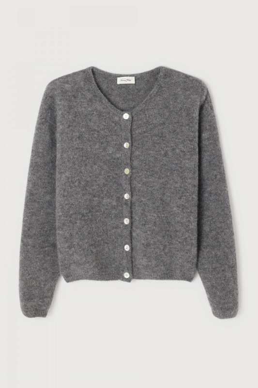 Womens Cardigan Vitow Steel Melange