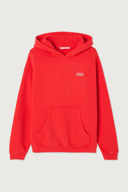 Women's Hoodie Izubird Vintage Strawberry