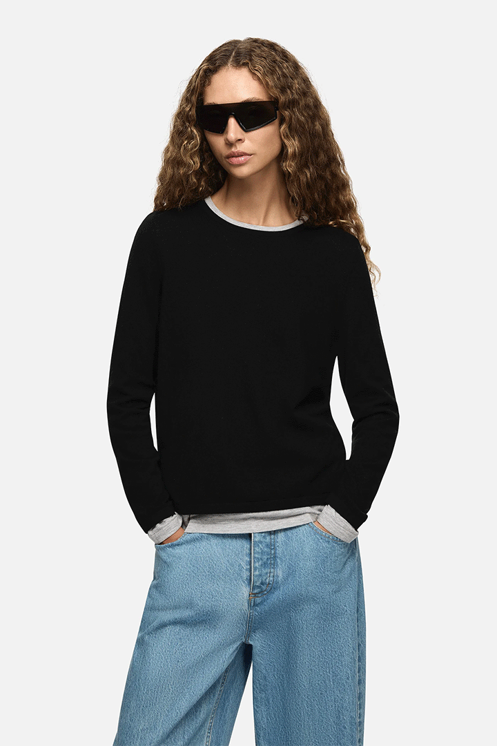 Amber Layered Knit