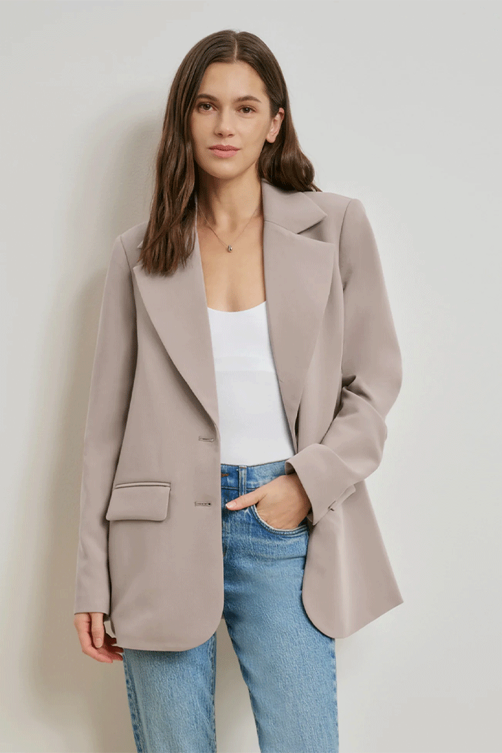 The Favorite Oversized Blazer Soft Taupe