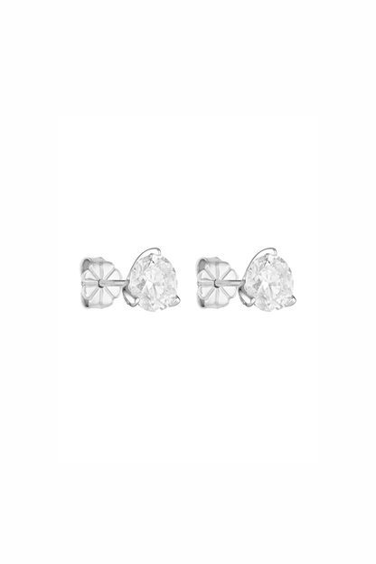 Round Studs 1CT Silver