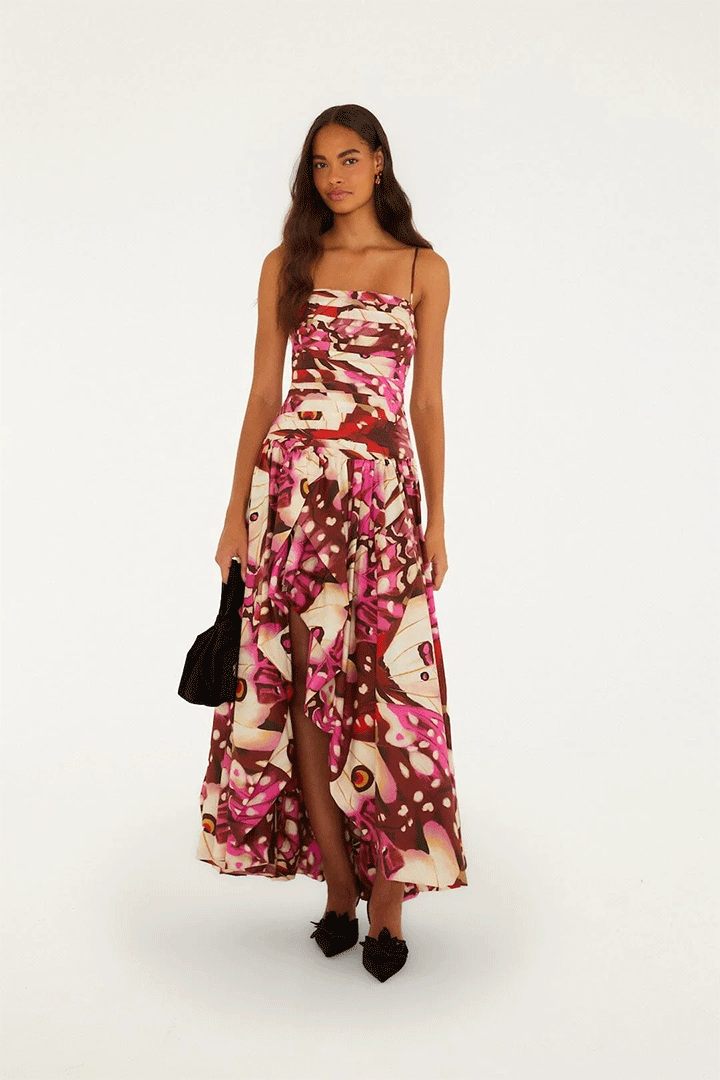 Borbofly Balloon Maxi Dress