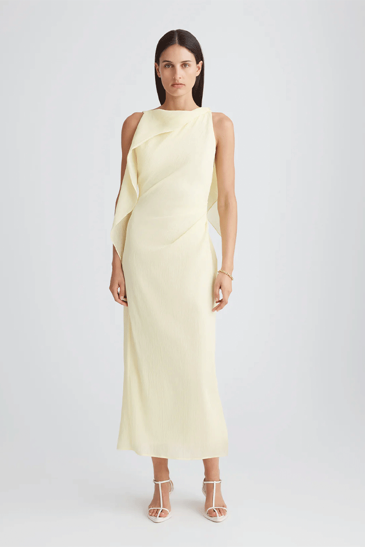 Elissa Dress Lemon Sorbet