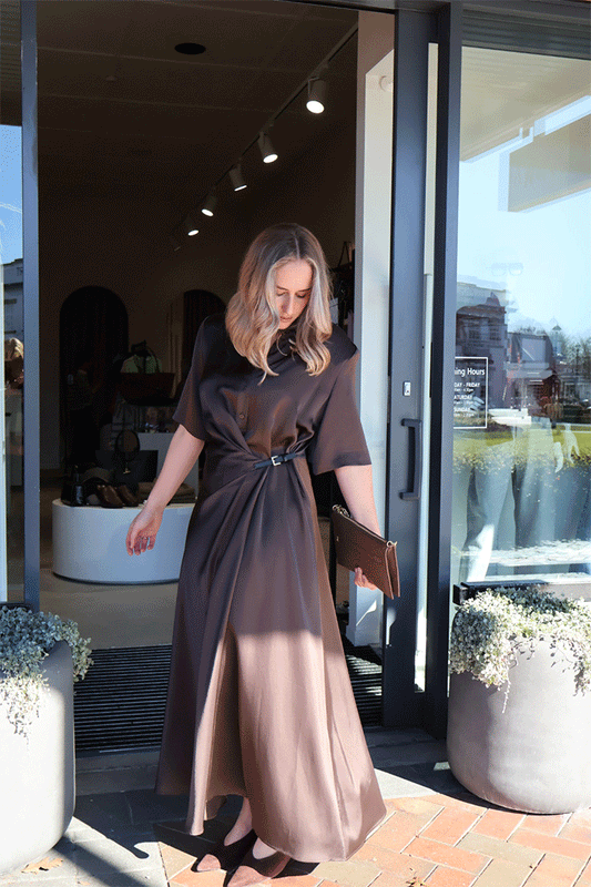 Scorpius Dress Chocolate