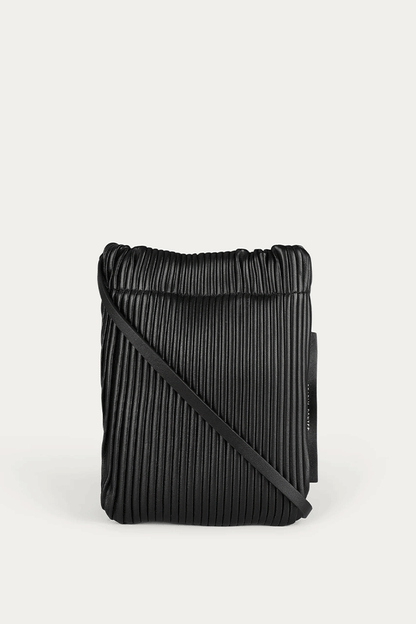 Mr Cinch Pouch - Black Pleated