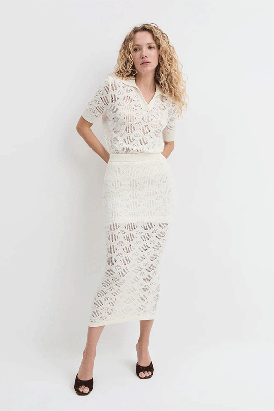 The Courtside Polo Ivory