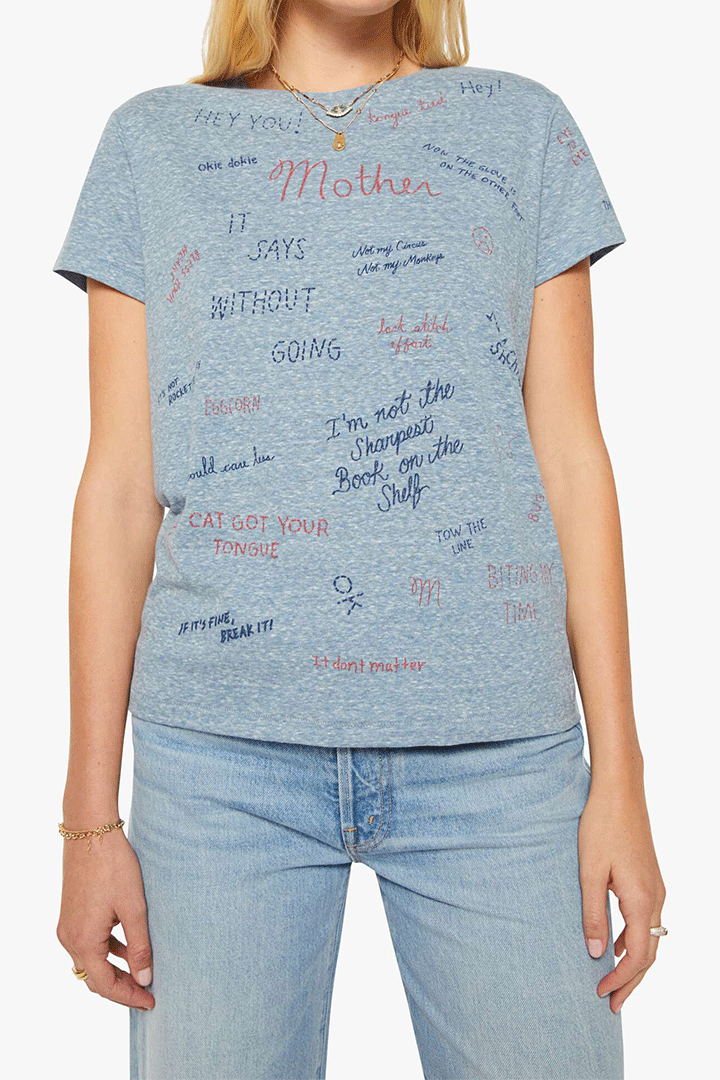 The Boxy Goodie Goodie Tongue Tied