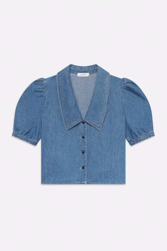 Denim Sailor Blouse