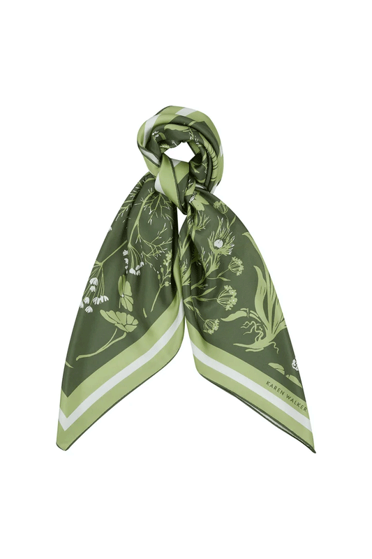 Wildflowers Classic Silk Scarf