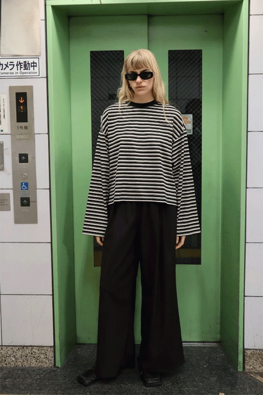 Hana Long Sleeve Tee Black