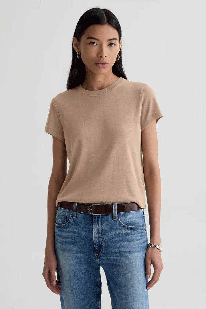 Sadie Crew Khaki Sand