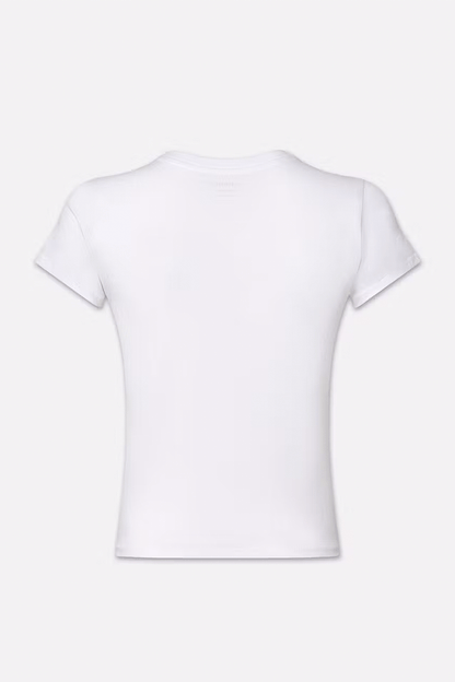 Baby Tee - White